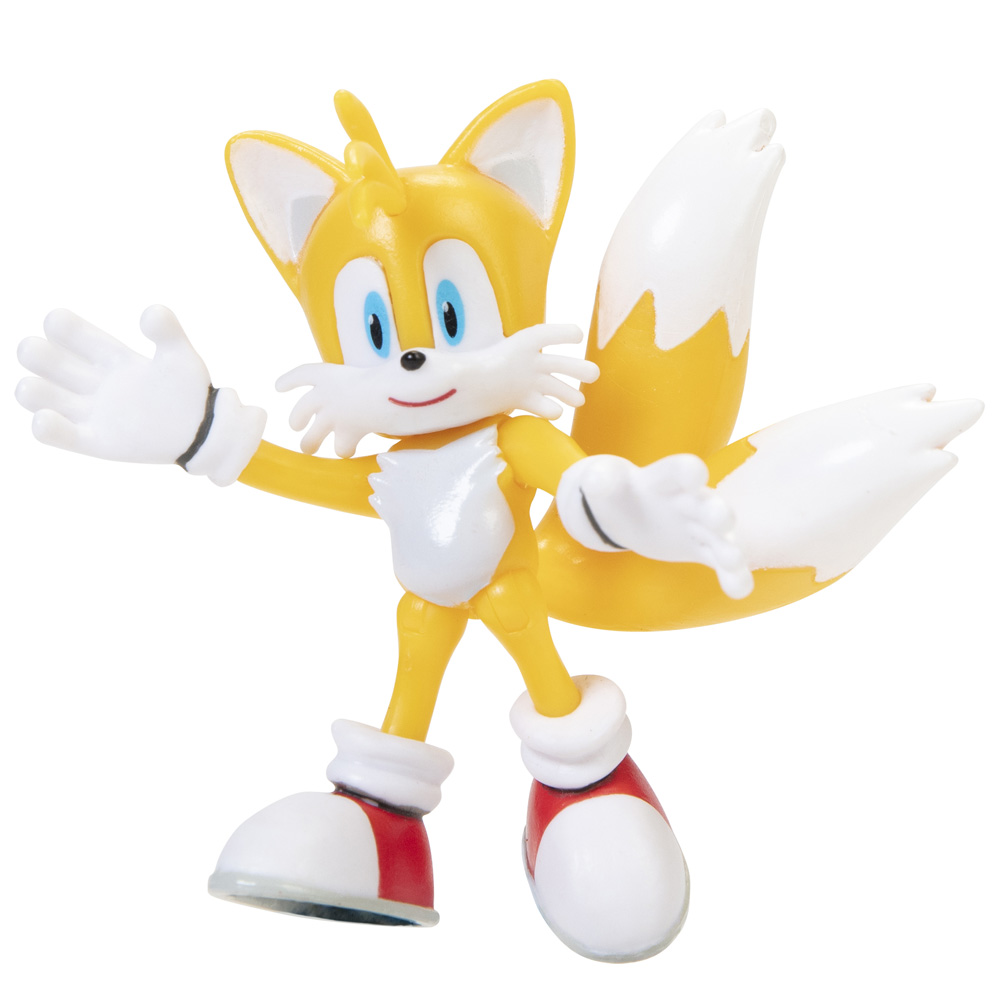 NIB Jakks Pacific Sonic The Hedgehog 2 1/2 Classic Figure Toy Set 5 Pack  Tails