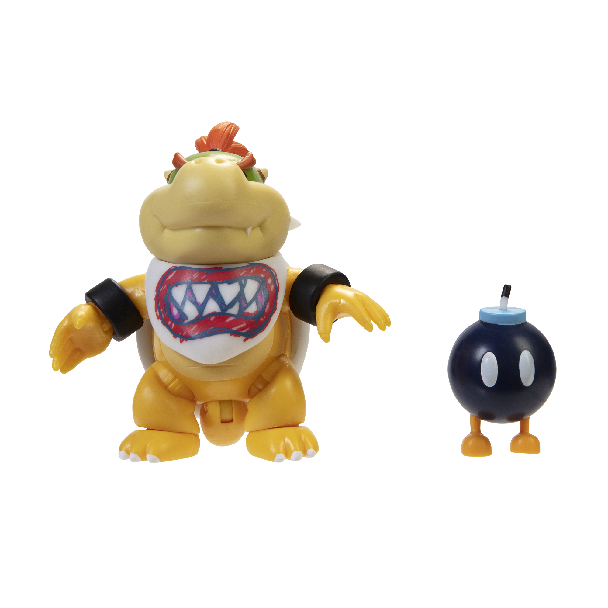 Bowser Jr with Bob-Omb 4-inch Articulated Figure - JAKKS Pacific, Inc.