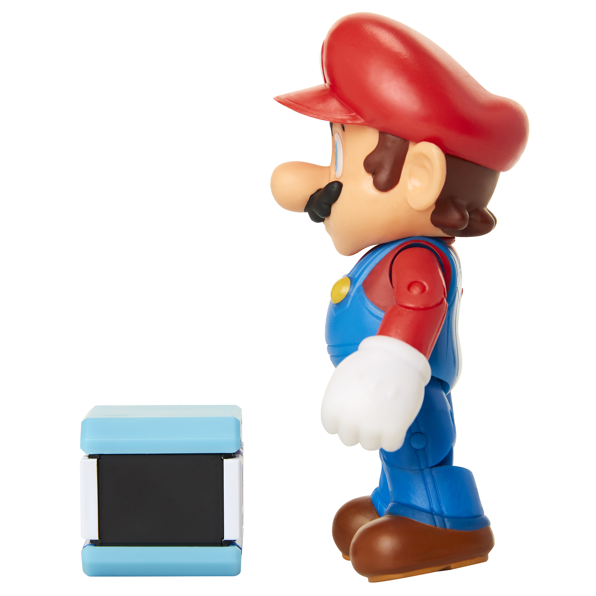 Mario with POW Block 4-inch Articulated Figure - JAKKS Pacific, Inc.
