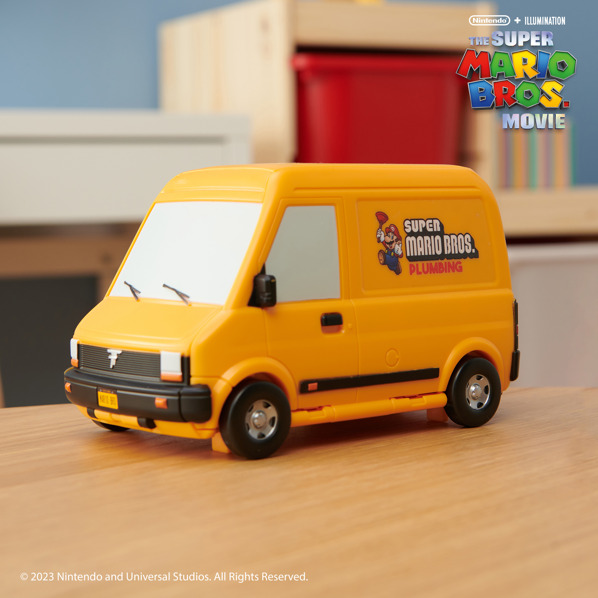 Van Playset with 1.25” Mini Mario Figure - JAKKS Pacific, Inc.
