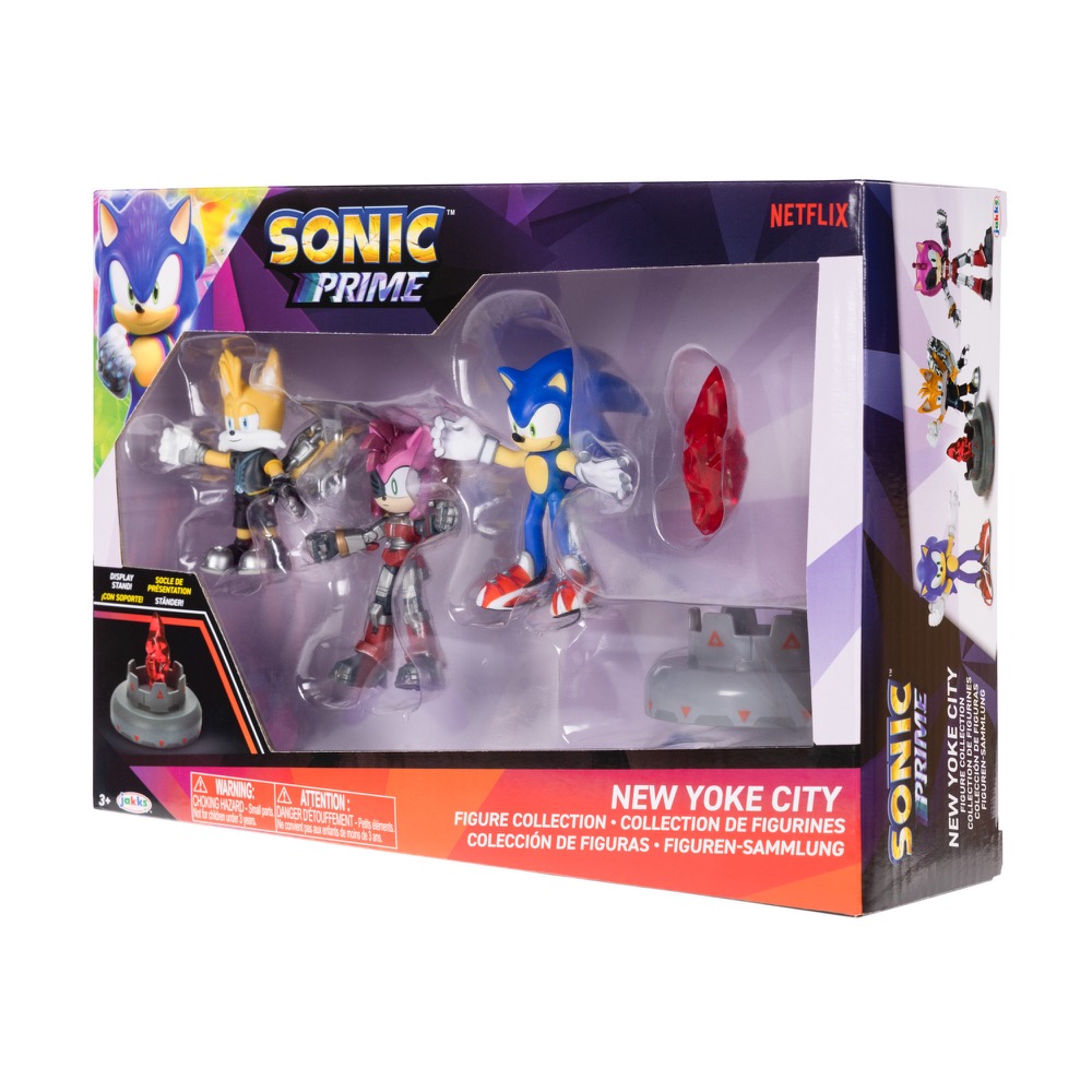  Sonic Prime 5 Articulated Action Figure - Rusty Rose Yoke City  : Toys & Games